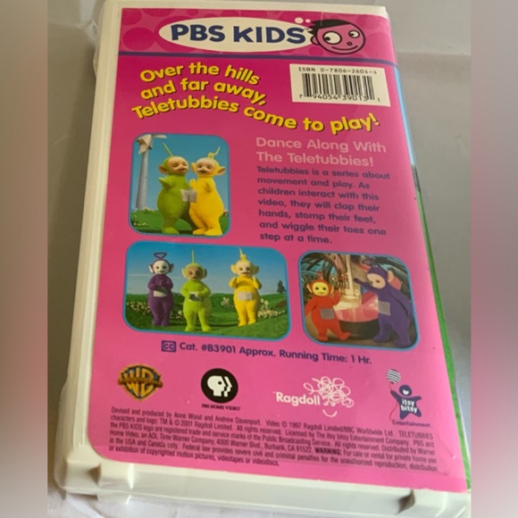 Teletubbies PBS Kids Learning VHS Dance with the Teletubbies - Picture 2 of 3